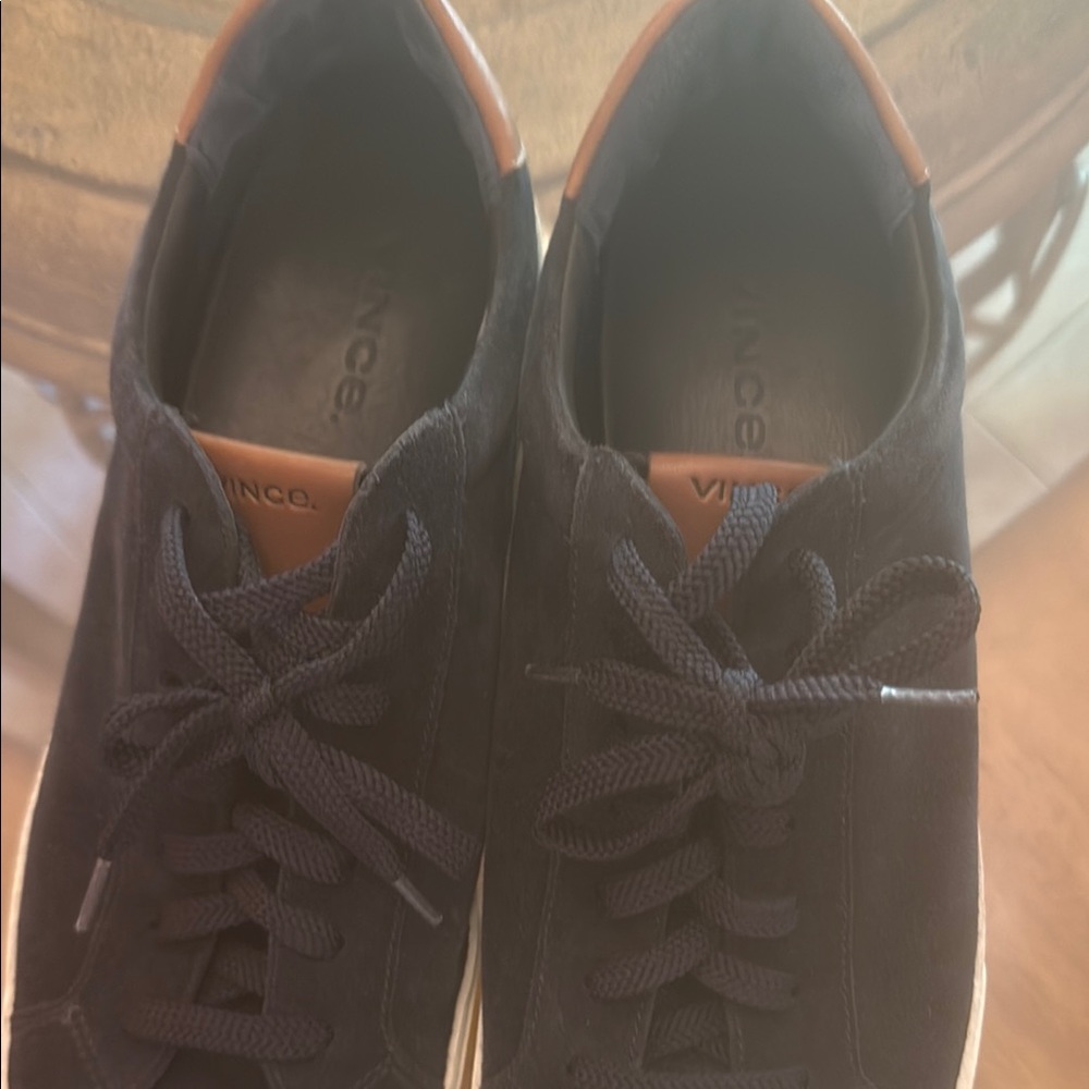Vince Black Minimalist Sneakers